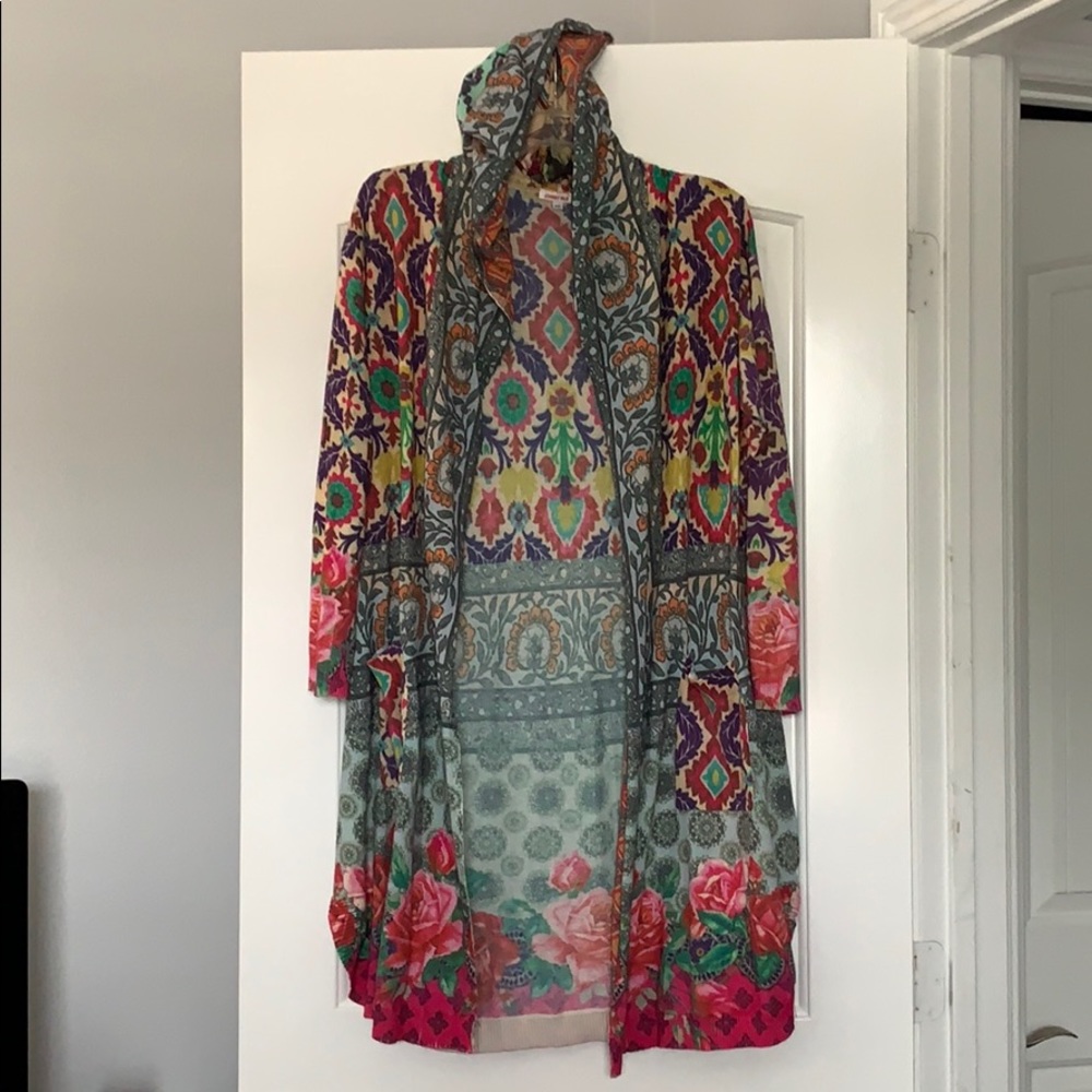 Johnny Was Women’s Cotton Cashmere Cardigan